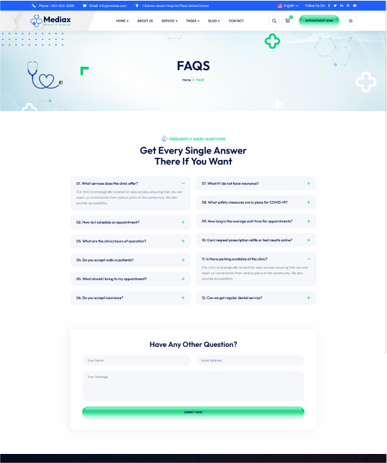 Faq Page